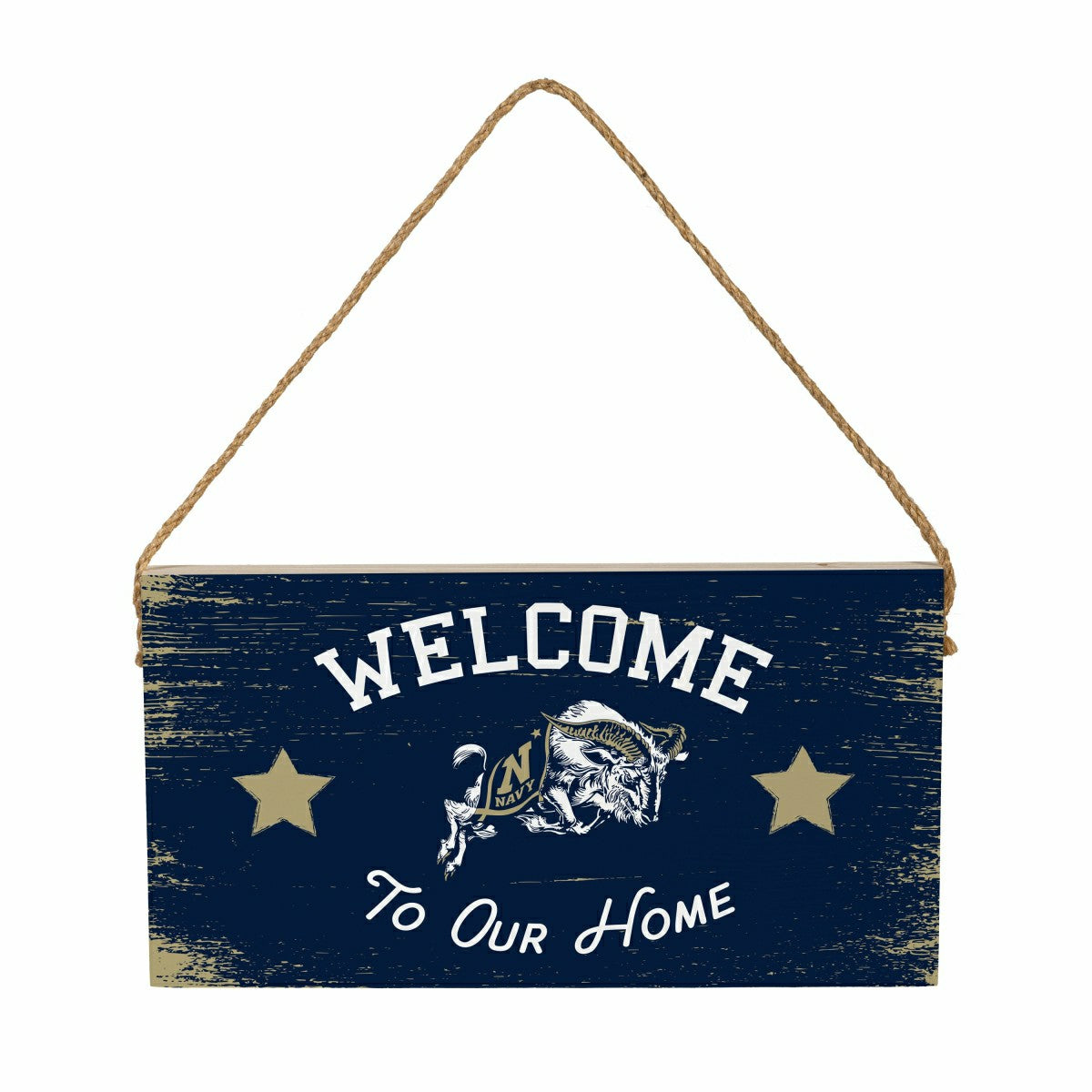 US Naval Academy Wood Wall Sign, 6x11 - Collegiate Home