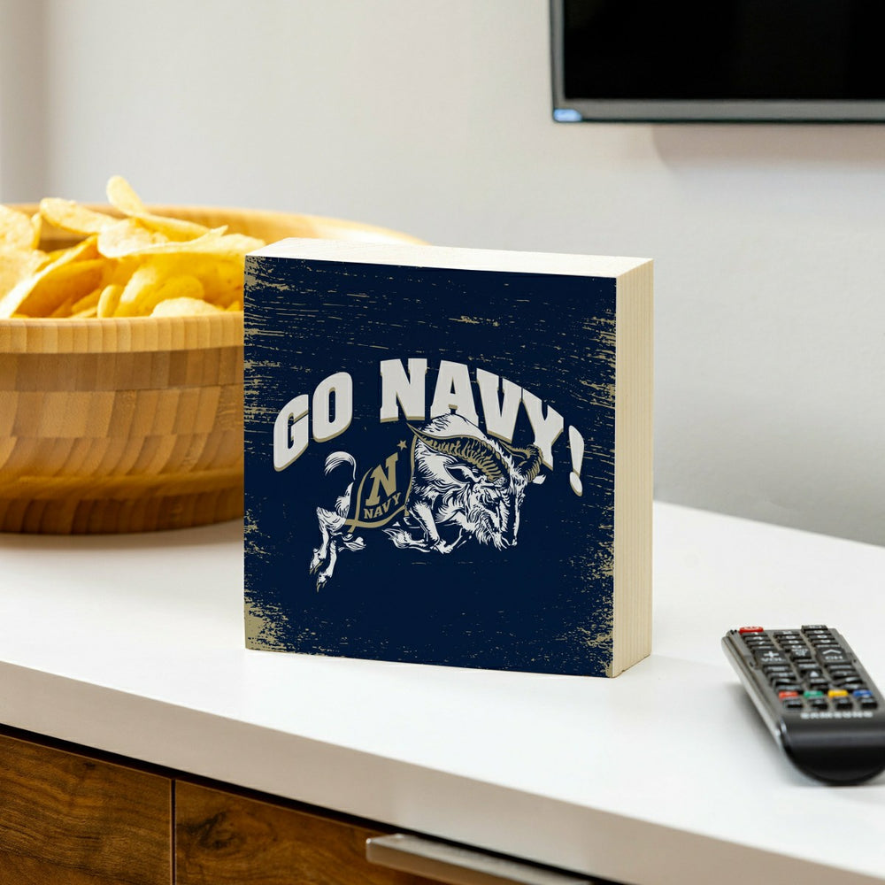 US Naval Academy Plock, Down Home Fans, 6x6 - Collegiate Home