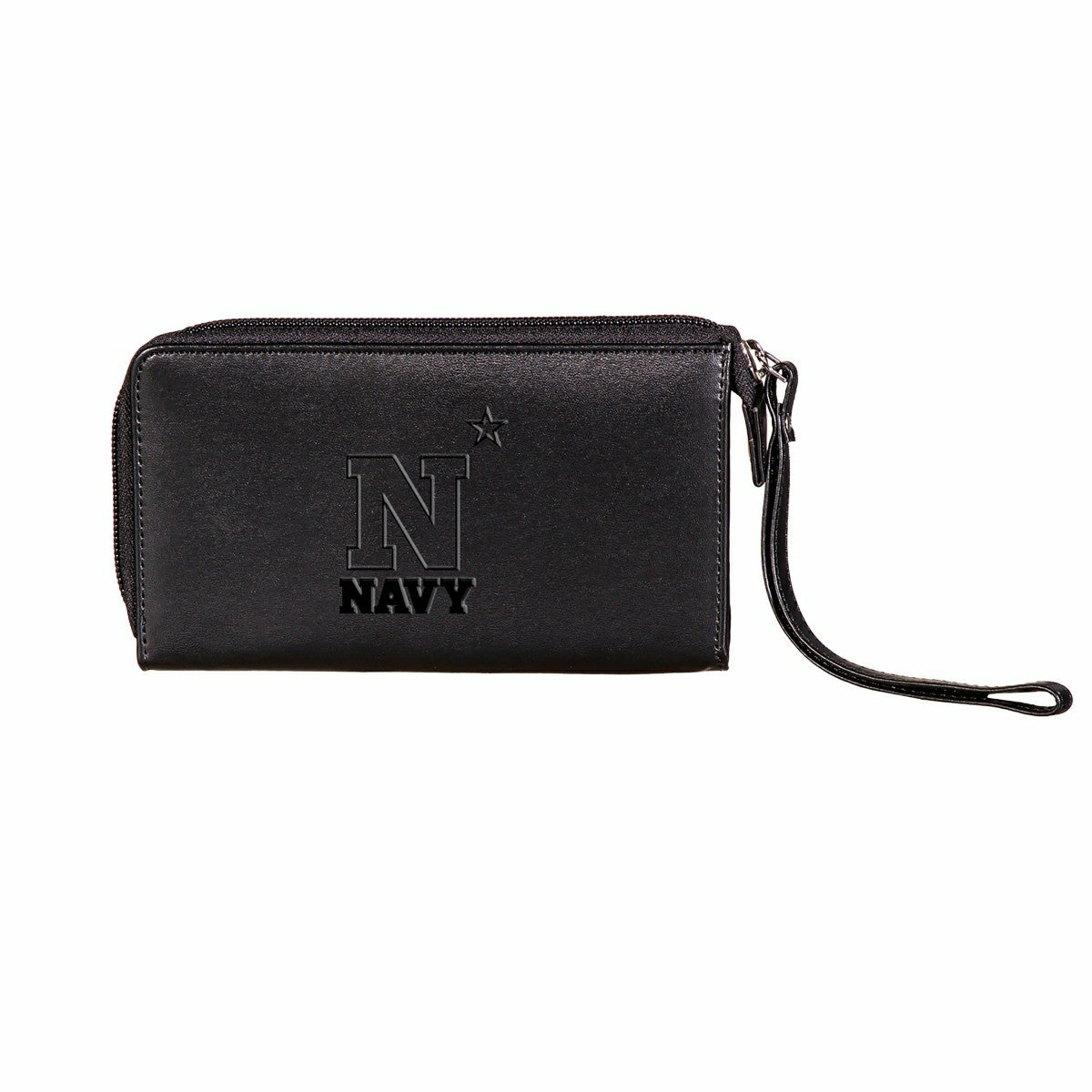 Wristlet Wallet, Black, US Naval Academy - Collegiate Home