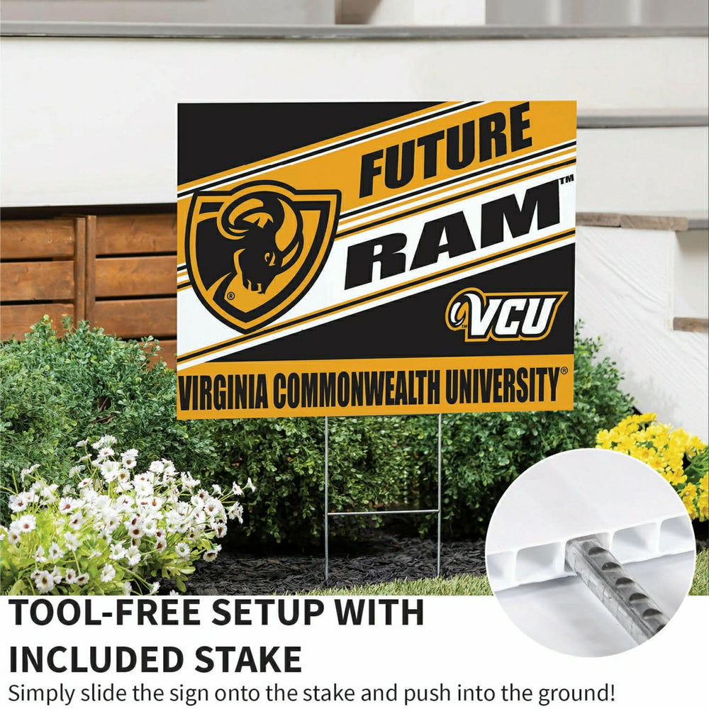Virginia Commonwealth University Coroplast Yard Sign, Future Student - Collegiate Home