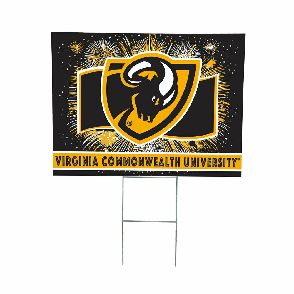 Virginia Commonwealth University Yard Sign, Patriotic - Collegiate Home