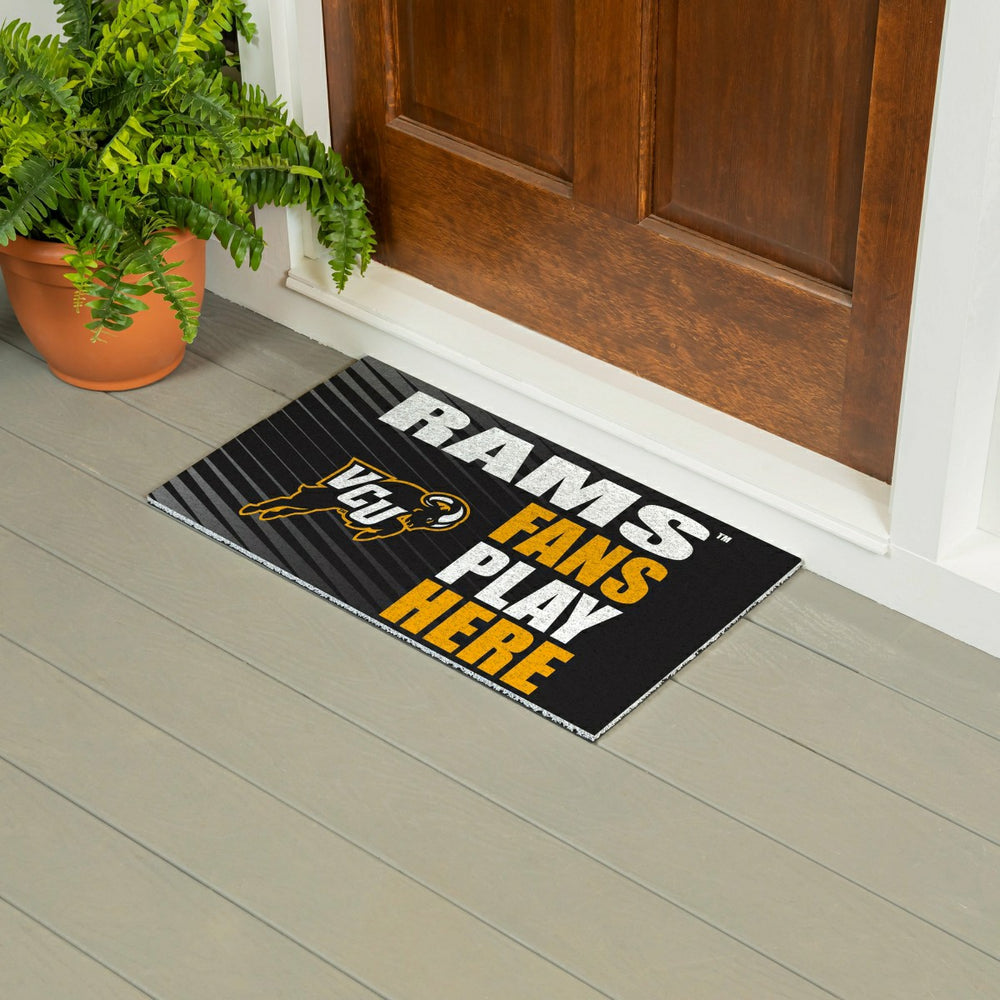 Virginia Commonwealth University Fan Mat, 28"x16" - Collegiate