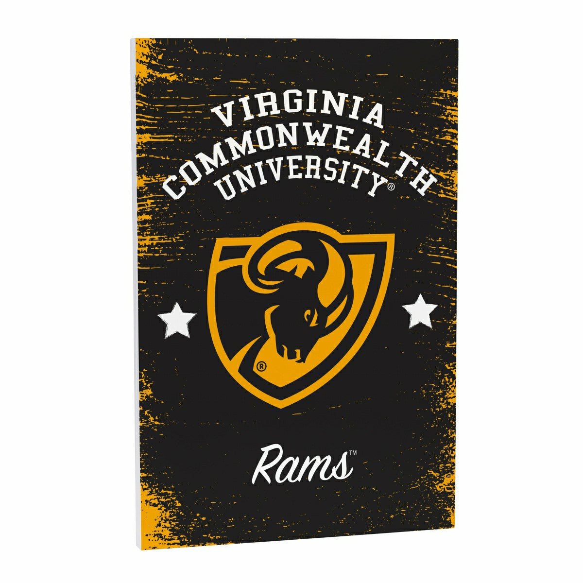 Virginia Commonwealth University Wood Wall Sign, 16x24 - Collegiate Home