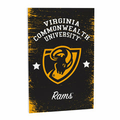 Virginia Commonwealth University Wood Wall Sign, 16x24 - Collegiate Home