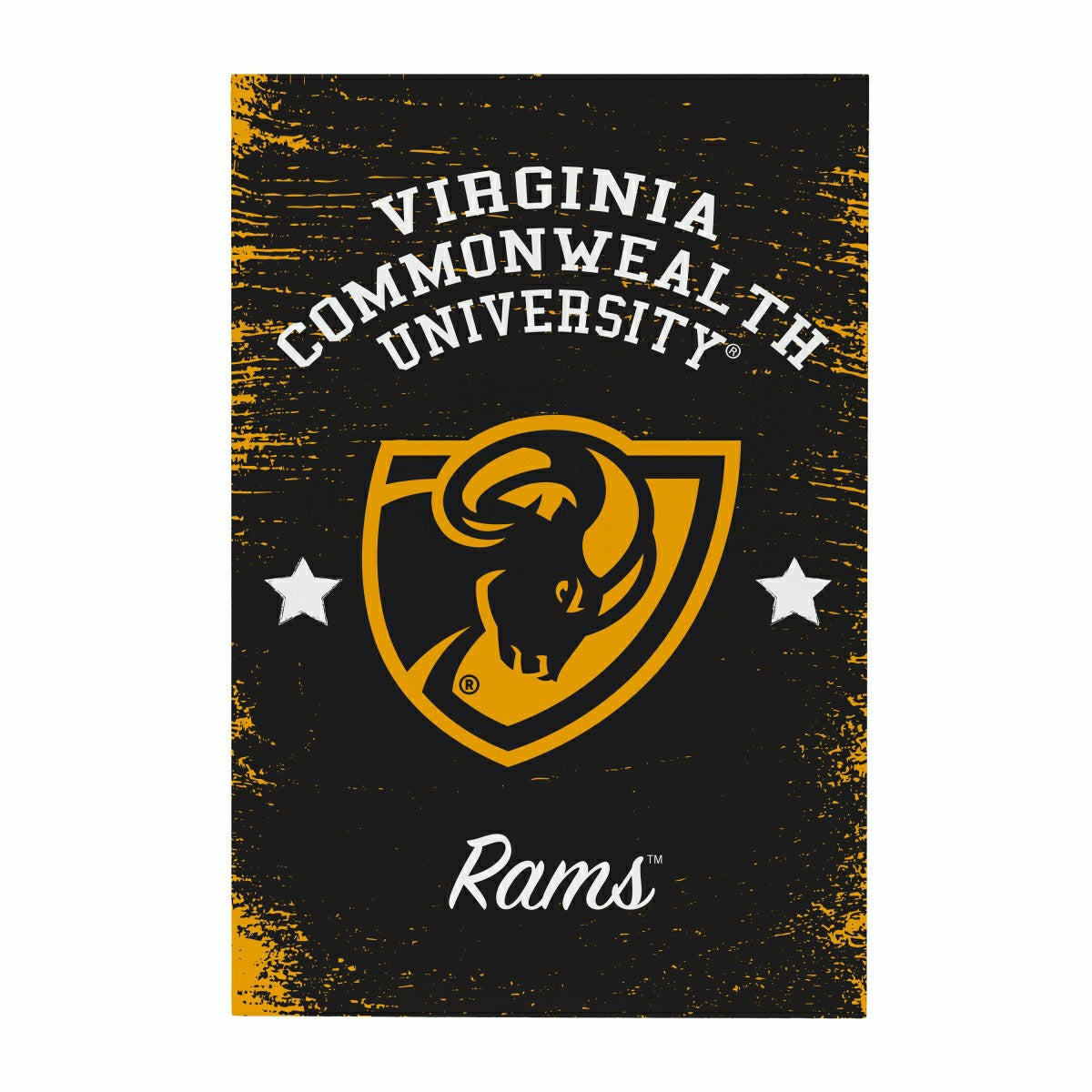 Virginia Commonwealth University Wood Wall Sign, 16x24 - Collegiate Home