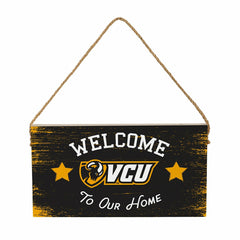 Virginia Commonwealth University Wood Wall Sign, 6x11 - Collegiate Home