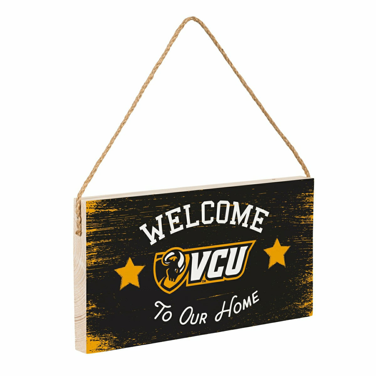 Virginia Commonwealth University Wood Wall Sign, 6x11 - Collegiate Home
