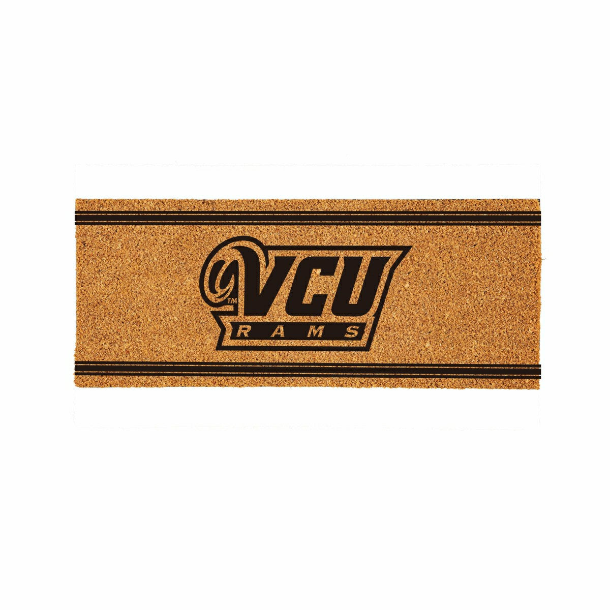 Virginia Commonwealth University Extra Large One Color Coir Mat, 60"x2 - Collegiate