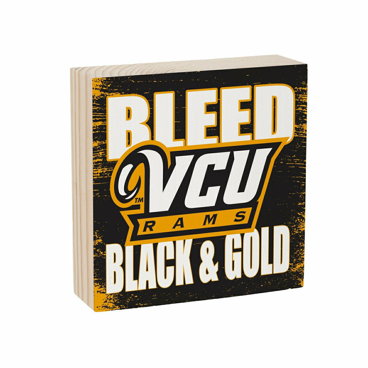 Virginia Commonwealth University Plock, Down Home Fans, 6x6 - Collegiate Home