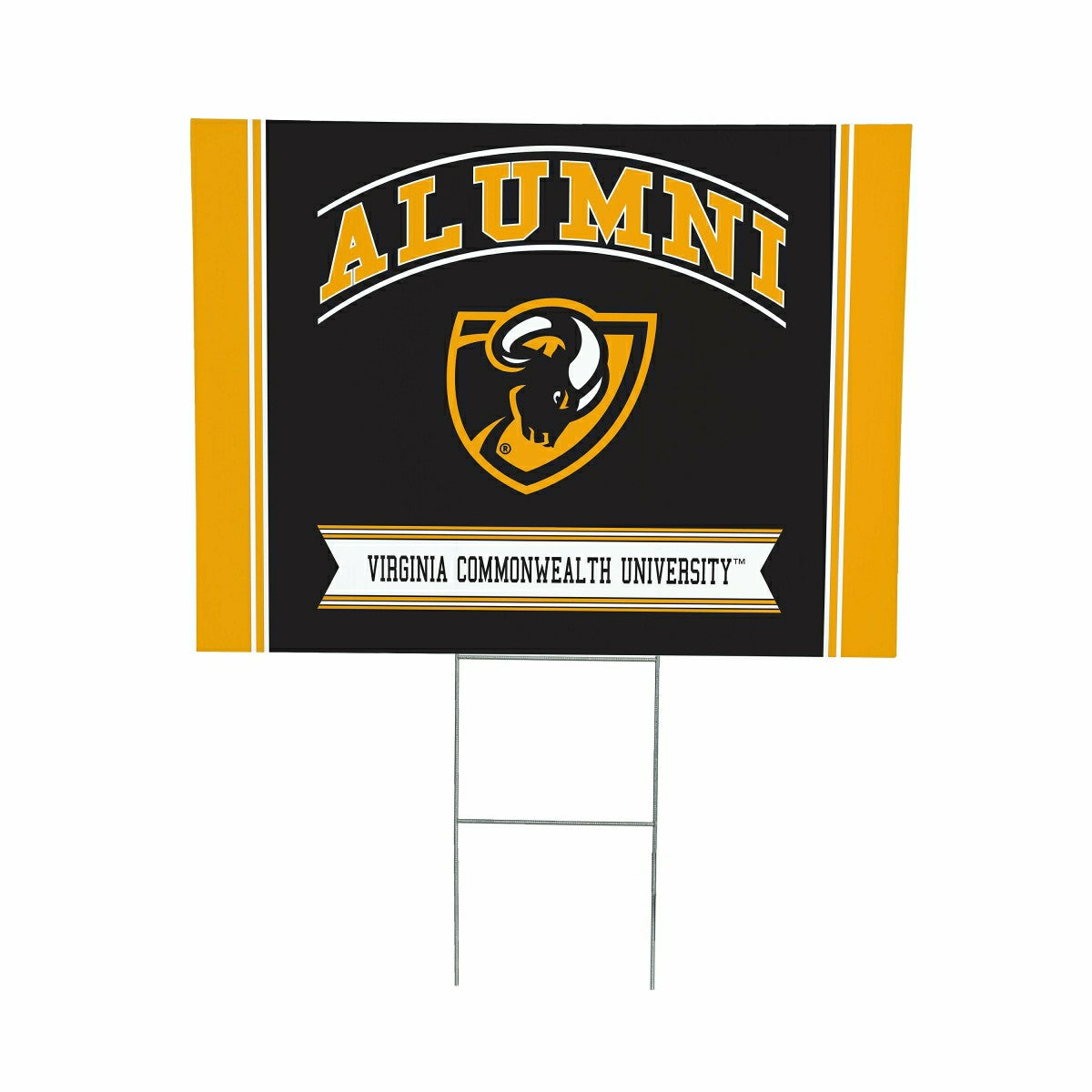 Virginia Commonwealth University Coroplast Yard Sign Alumni - Collegiate Home