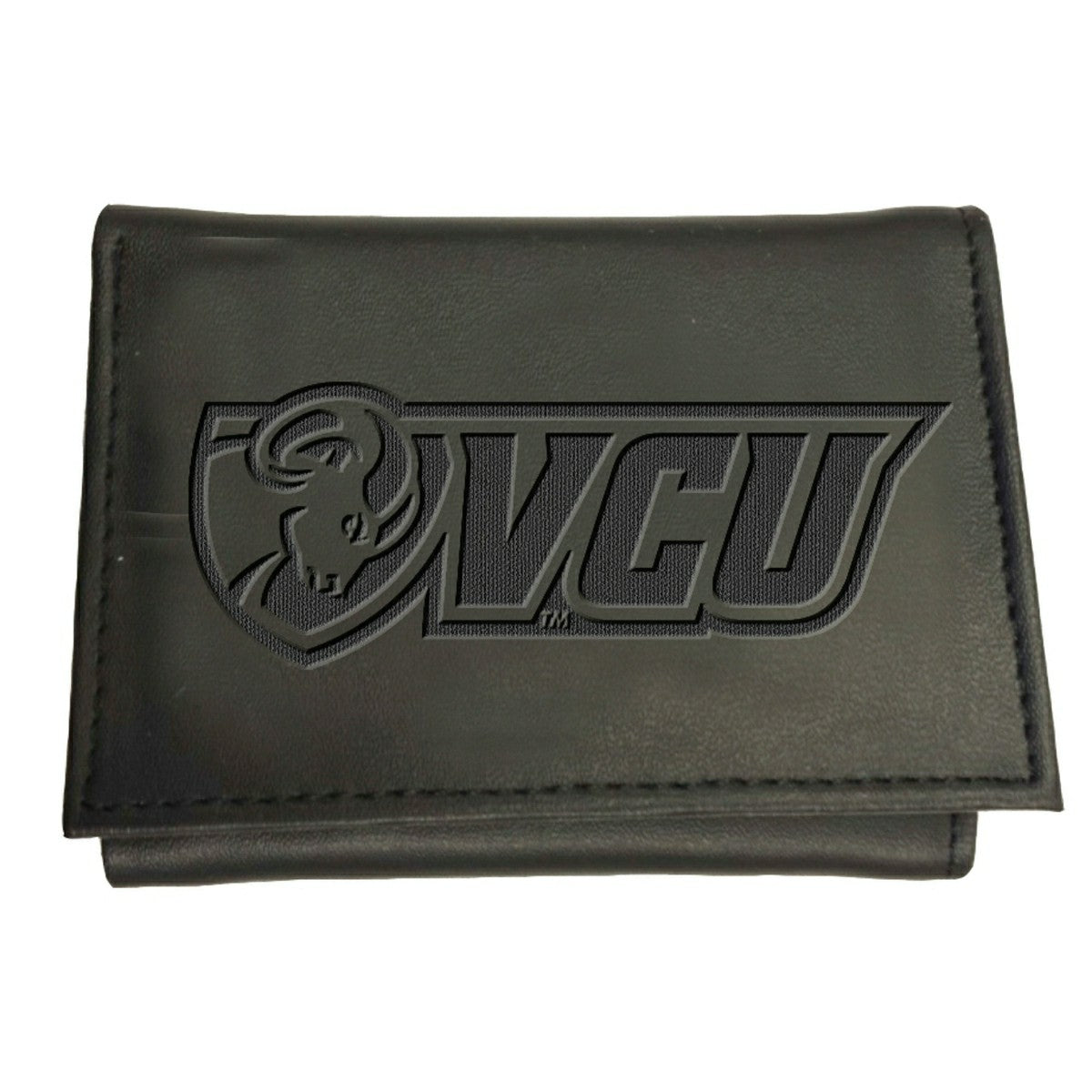 Virginia Commonwealth University (VCU), Tri-Fold Wallet, Black - Collegiate Home