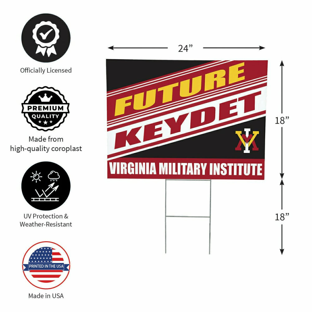 Virginia Military Institute Coroplast Yard Sign, Future Student - Collegiate Home