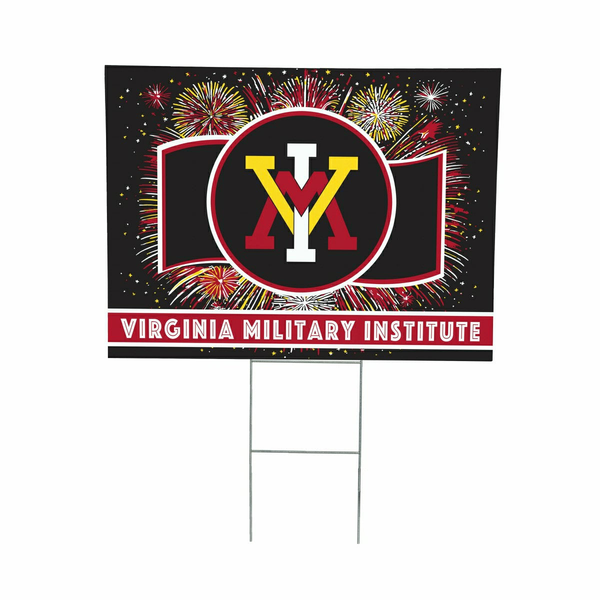 Virginia Military Institute Yard Sign, Patriotic - Collegiate Home