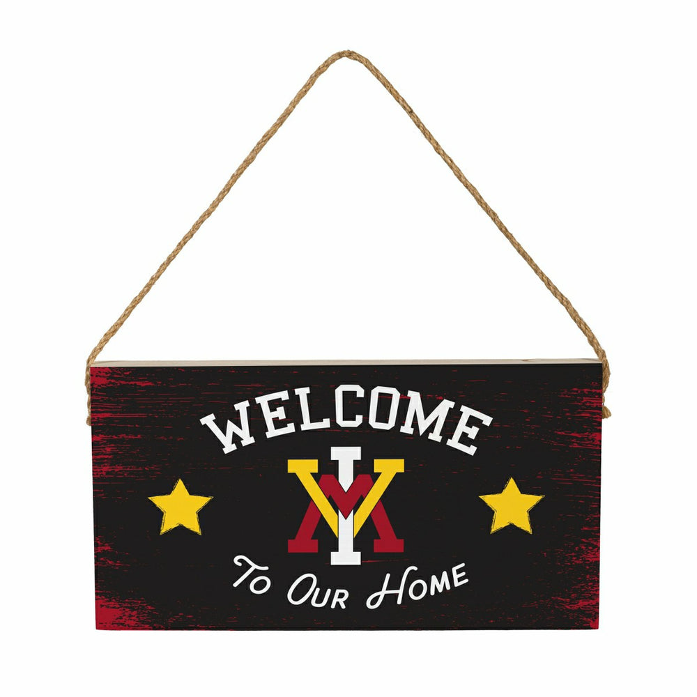 Virginia Military Institute Wood Wall Sign, 6x11 - Collegiate Home