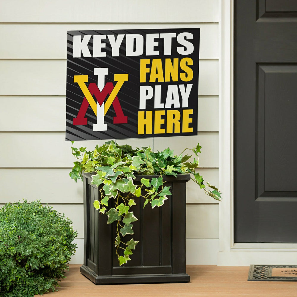 Virginia Military Institute Coroplast Yard Sign "Fans Play Here" - Collegiate Home
