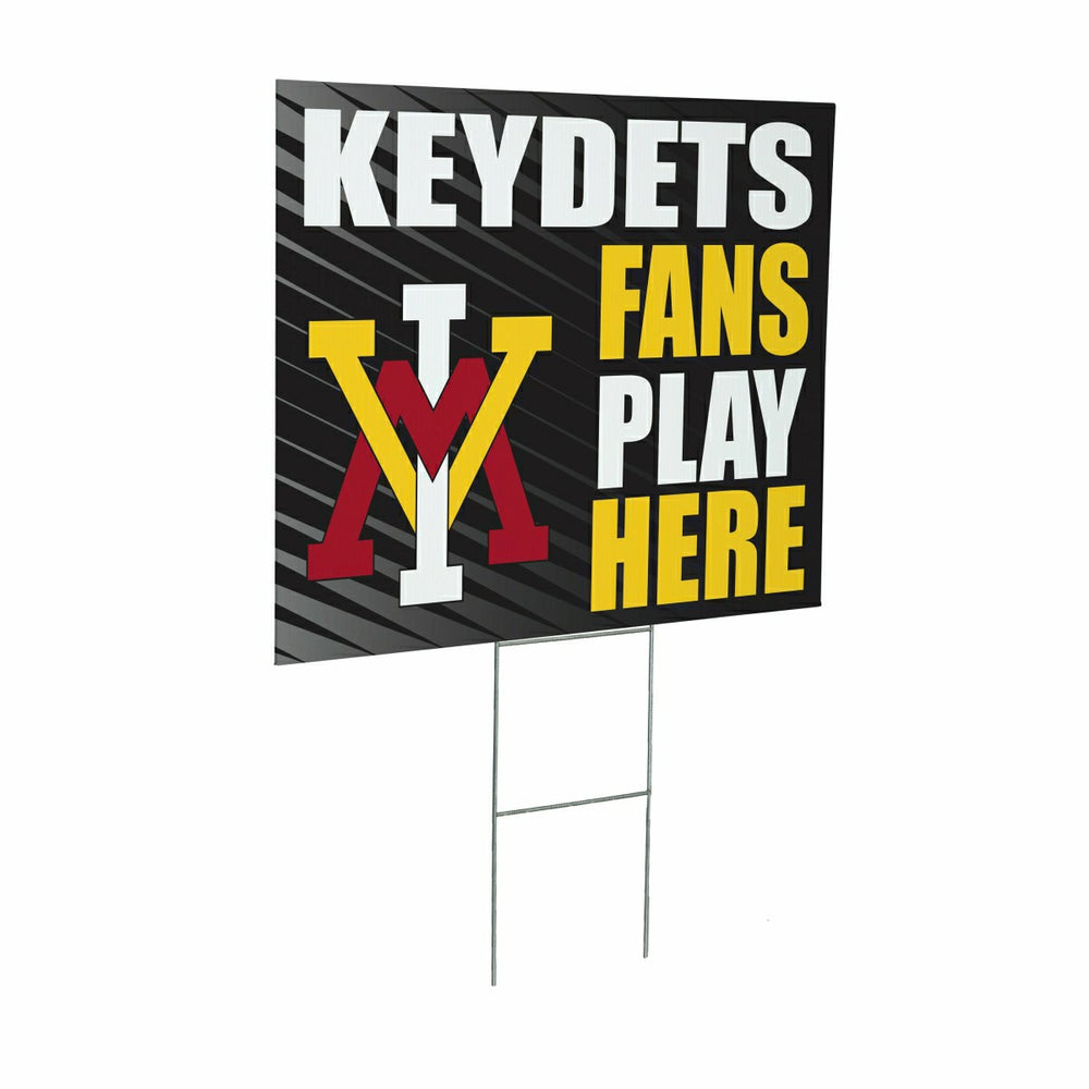 Virginia Military Institute Coroplast Yard Sign "Fans Play Here" - Collegiate Home