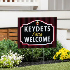Virginia Military Institute Coroplast Yard Sign, "Fans Welcome" - Collegiate Home