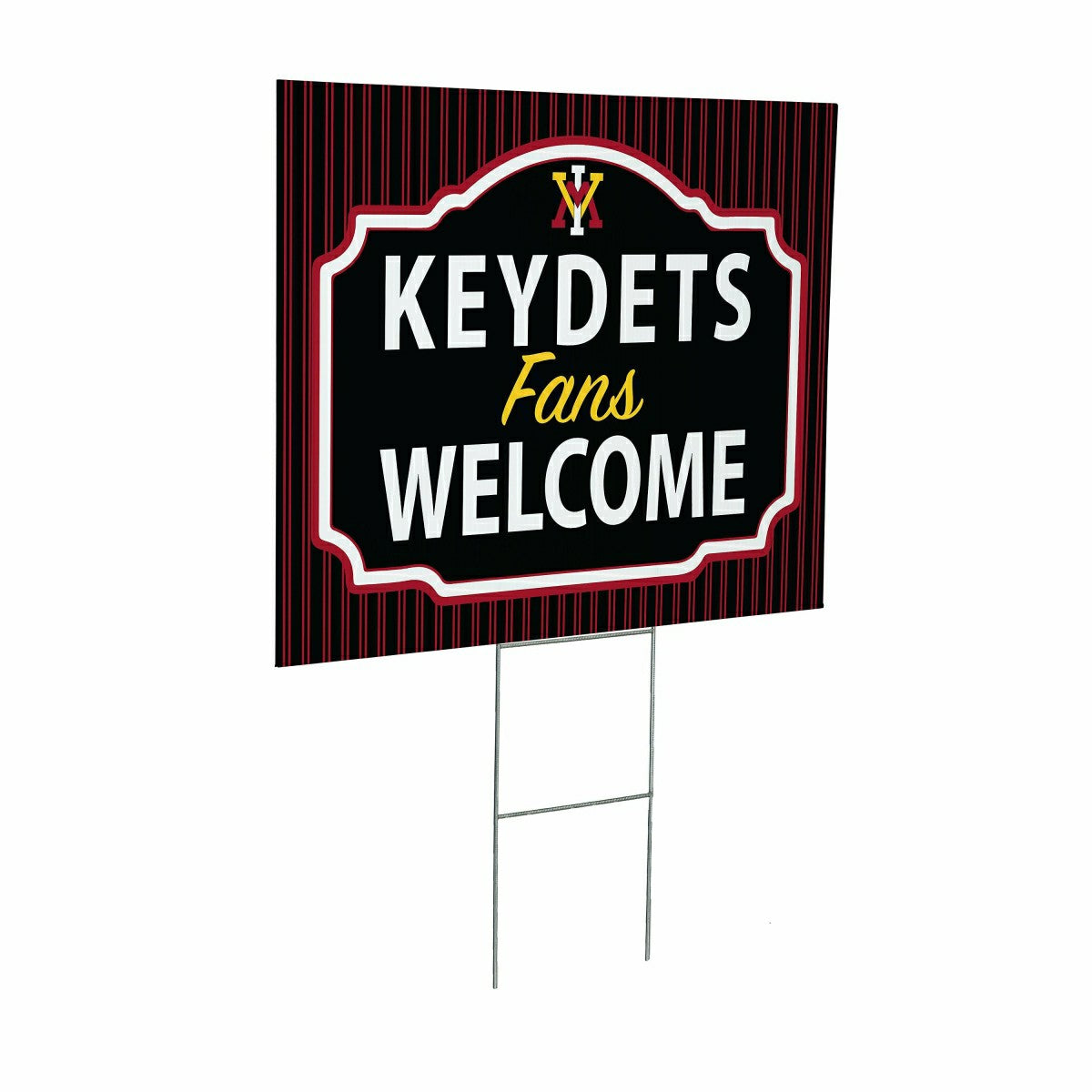 Virginia Military Institute Coroplast Yard Sign, "Fans Welcome" - Collegiate Home