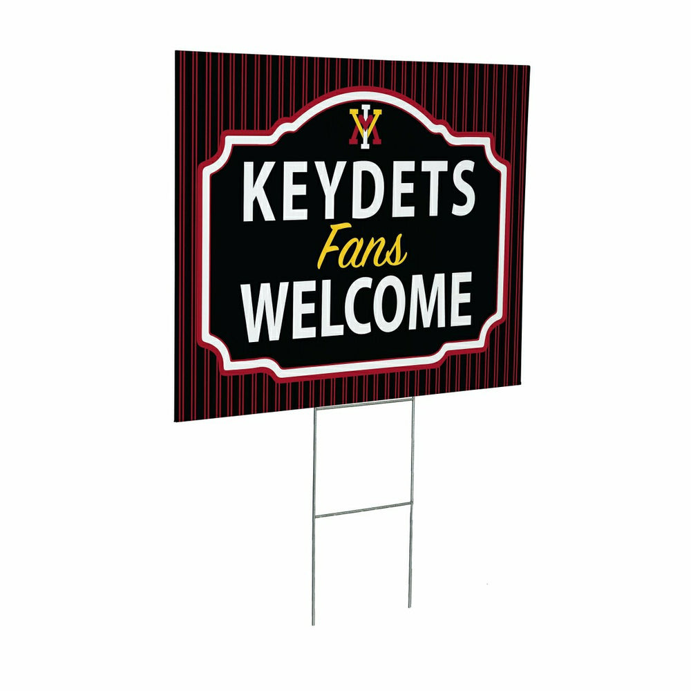Virginia Military Institute Coroplast Yard Sign, "Fans Welcome" - Collegiate Home