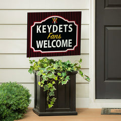 Virginia Military Institute Coroplast Yard Sign, "Fans Welcome" - Collegiate Home