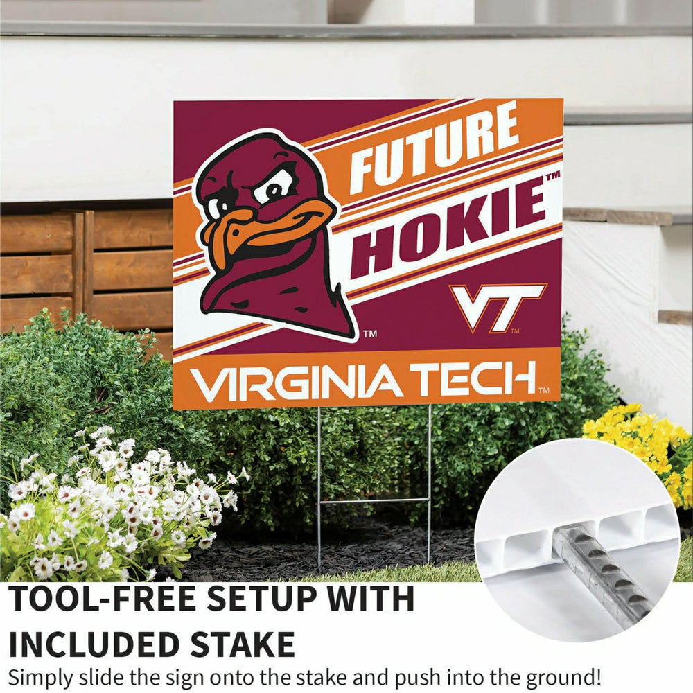 Virginia Tech Coroplast Yard Sign, Future Student - Collegiate Home