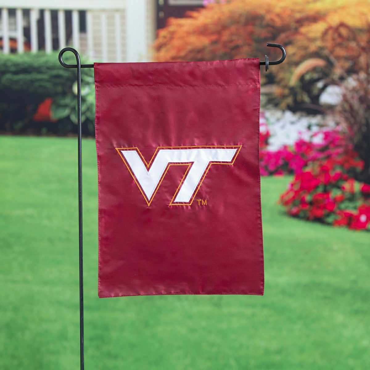 Virginia Tech Applique Garden Flag - Collegiate Home