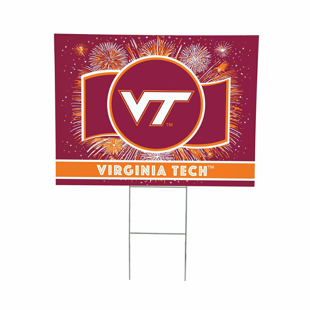 Virginia Tech Yard Sign, Patriotic - Collegiate Home