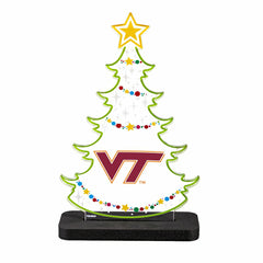 Virginia Tech College Holiday Tree Desklite LED Decor - Collegiate Home