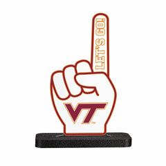 Virginia Tech College Foam Finger Desklite LED Décor - Collegiate Home