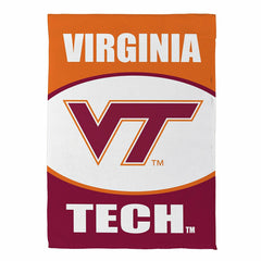 Virginia Tech Suede Flag, House - Collegiate Home