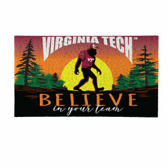Virginia Tech Bigfoot PVC Mat, 28"x16" - Collegiate