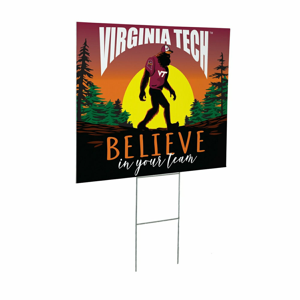 Virginia Tech Yard Sign, Bigfoot - Collegiate Home