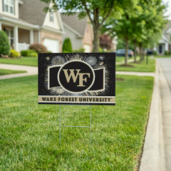 Wake Forest University Yard Sign, Patriotic - Collegiate Home