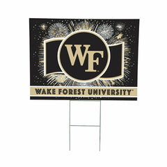 Wake Forest University Yard Sign, Patriotic - Collegiate Home