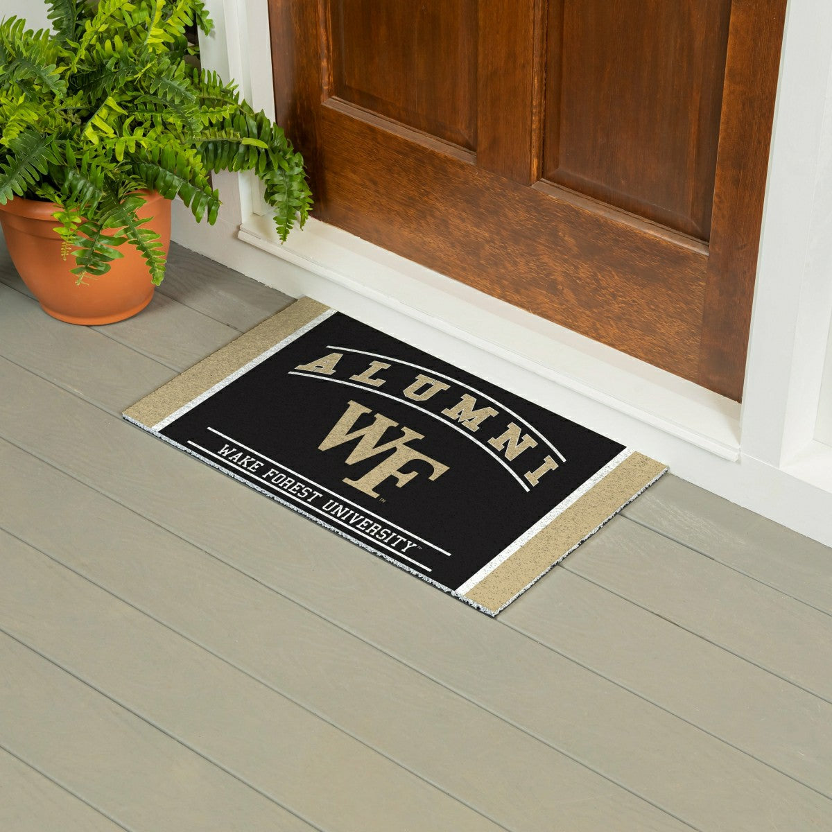 Wake Forest University Alumni Mat, 28"x16" - Collegiate