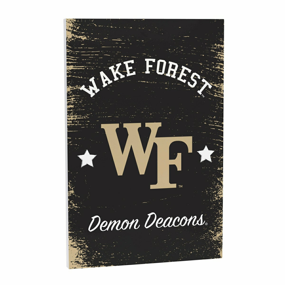 Wake Forest University Wood Wall Sign, 16x24 - Collegiate Home