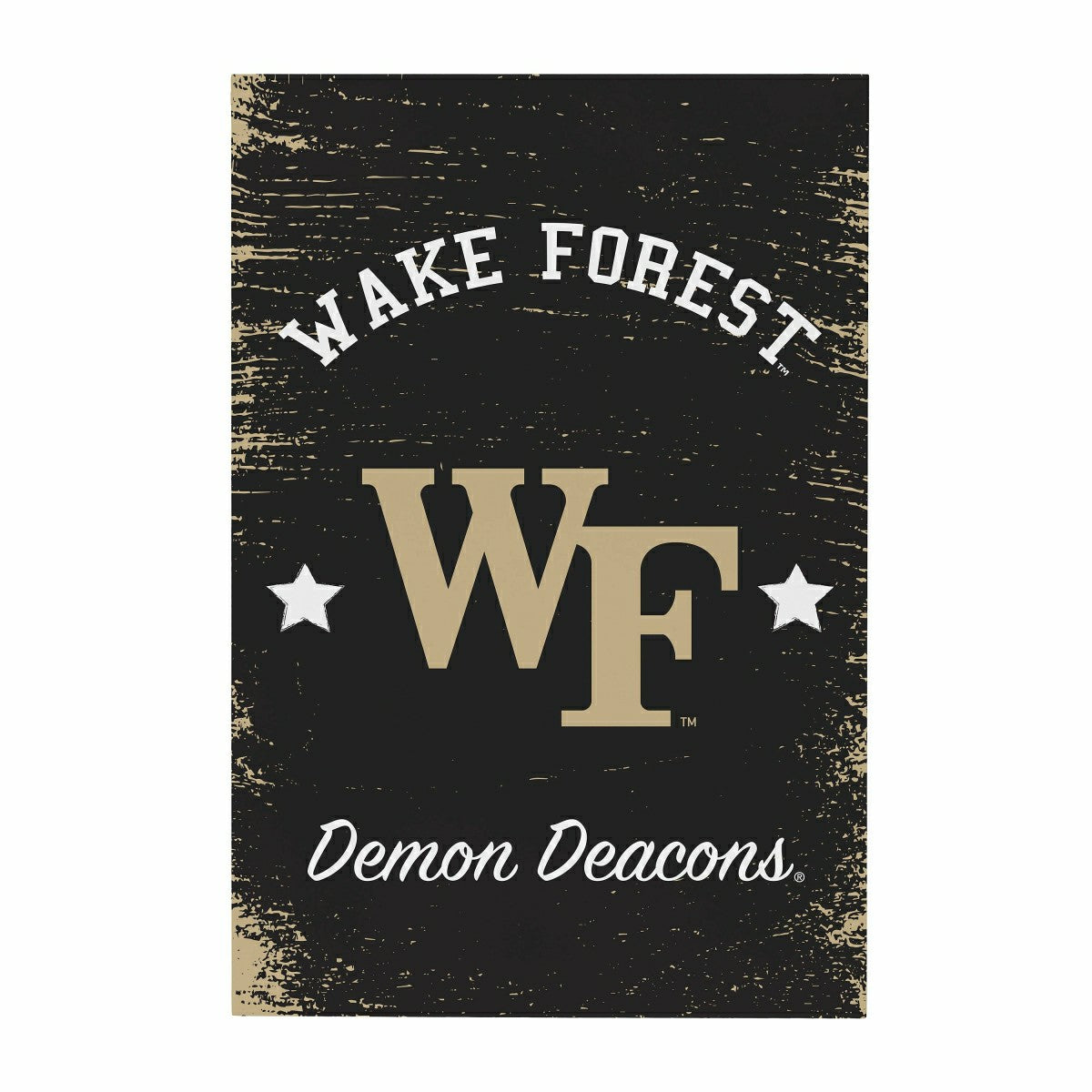 Wake Forest University Wood Wall Sign, 16x24 - Collegiate Home