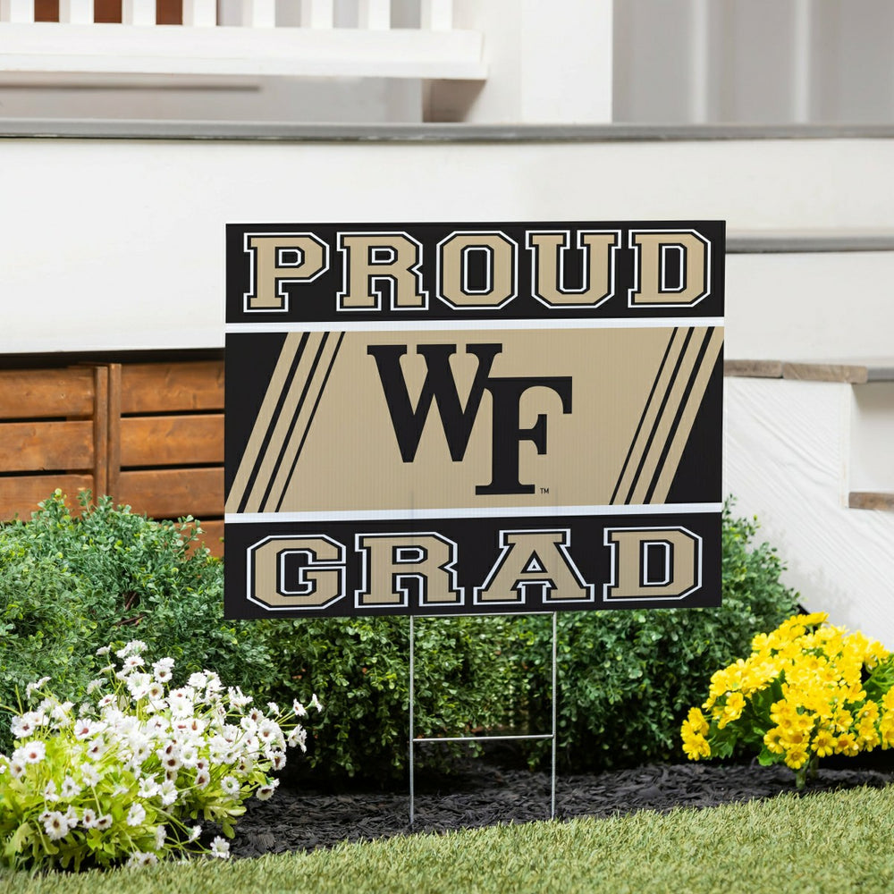 Wake Forest University Coroplast Yard Sign Graduate - Collegiate Home