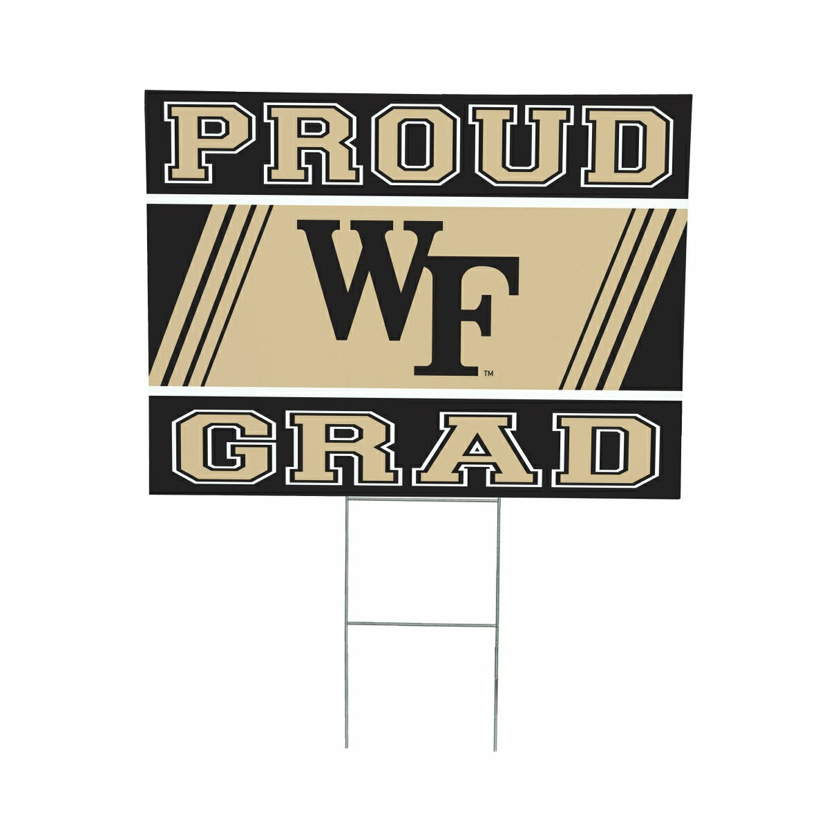 Wake Forest University Coroplast Yard Sign Graduate - Collegiate Home