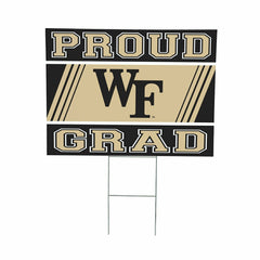 Wake Forest University Coroplast Yard Sign Graduate - Collegiate Home