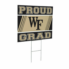 Wake Forest University Coroplast Yard Sign Graduate - Collegiate Home