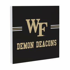 Wake Forest University Wood Wall Sign, 12x12 - Collegiate Home