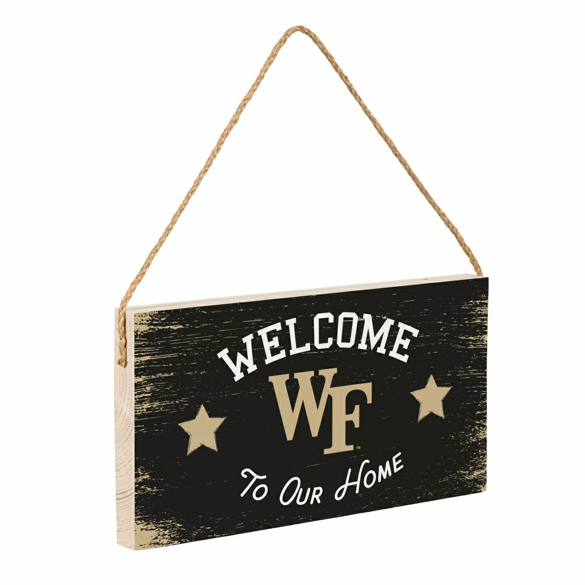Wake Forest University Wood Wall Sign, 6x11 - Collegiate Home