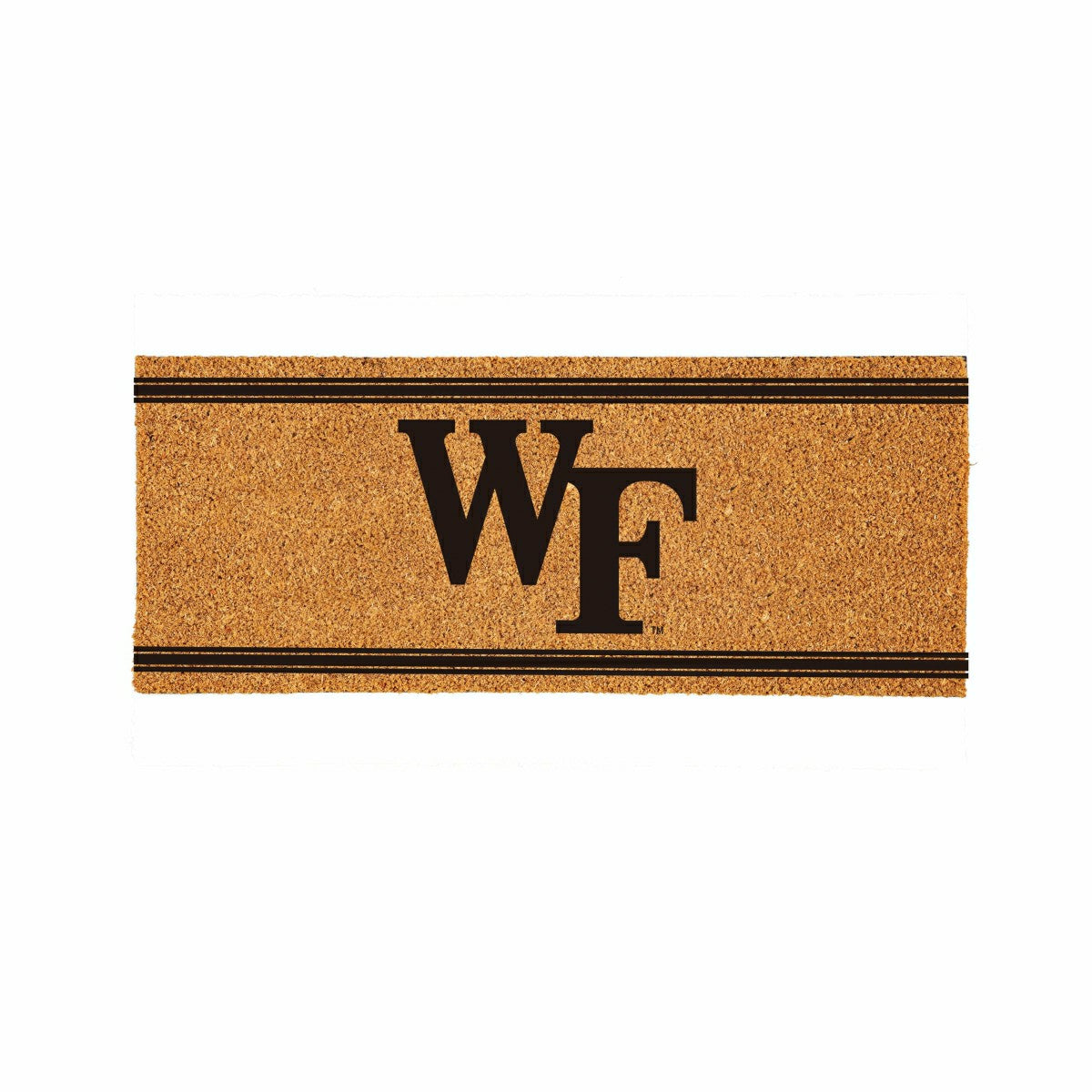 Wake Forest University Extra Large One Color Coir Mat, 60"x24" - Collegiate