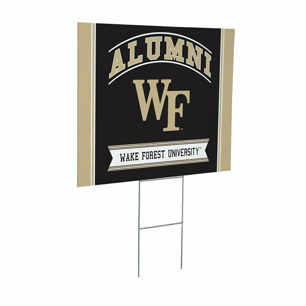 Wake Forest University Coroplast Yard Sign Alumni - Collegiate Home