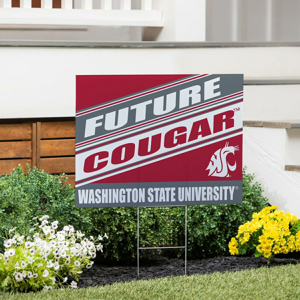 Washington State University Coroplast Yard Sign, Future Student - Collegiate Home