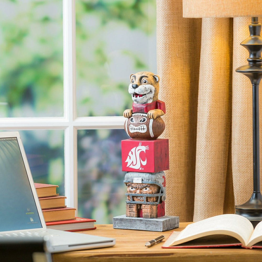 Washington State Tiki Team Totem Garden Statue - Collegiate Home