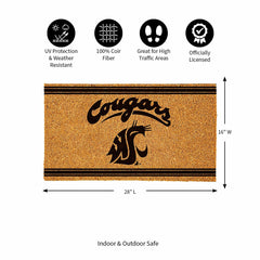Washington State University, Coir Mat 1C - Collegiate