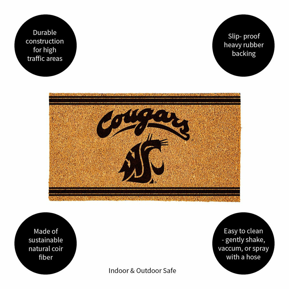Washington State University, Coir Mat 1C - Collegiate