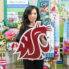 Washington State University Premier Metal Wall Art - Collegiate Home